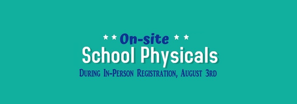 school physicals graphic