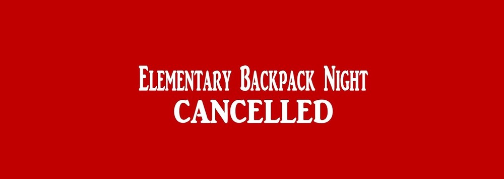 cancelled backpack night graphic