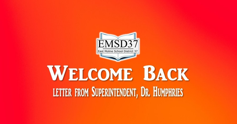Welcome Back Letter graphic