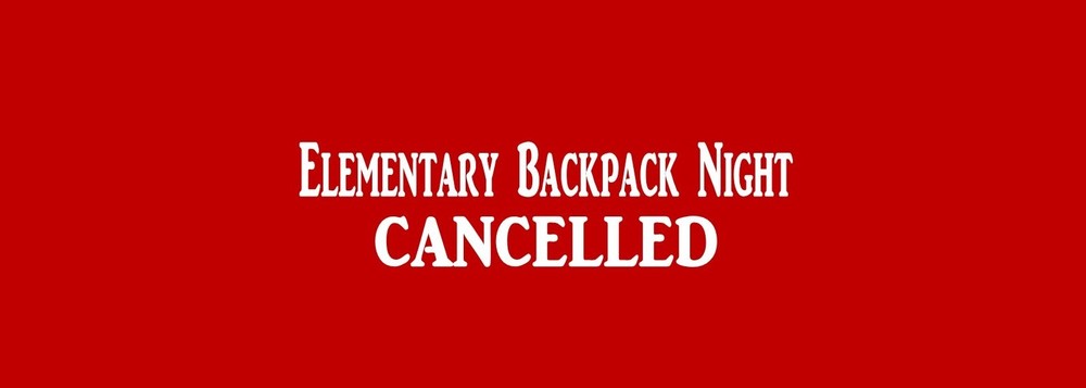 cancelled backpack night graphic