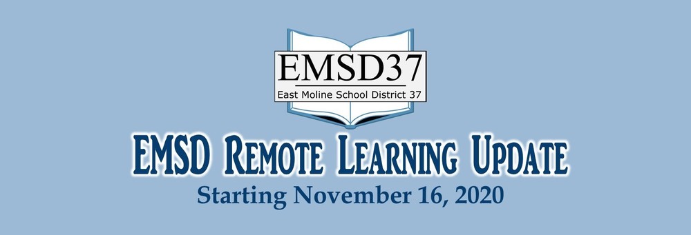 Remote Learning Update graphic