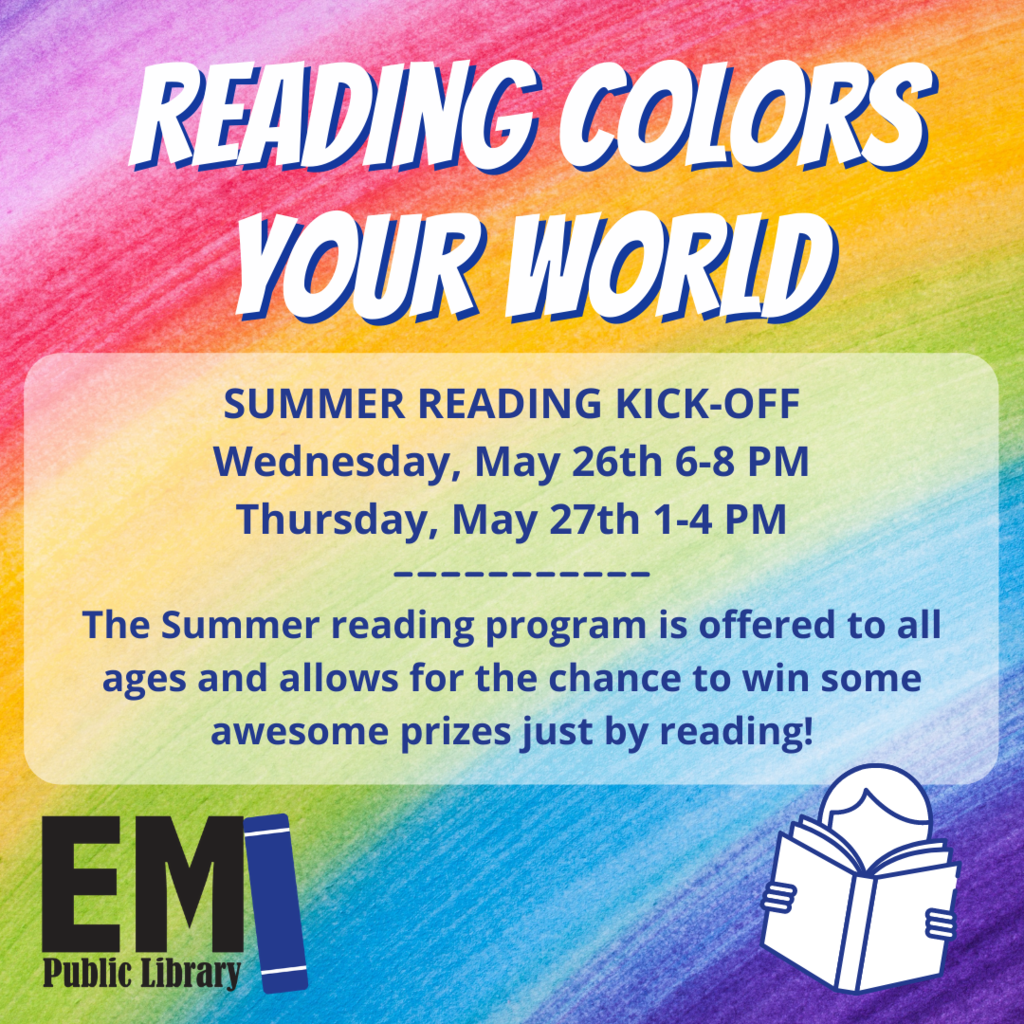 EM Library Summer Reading flyer