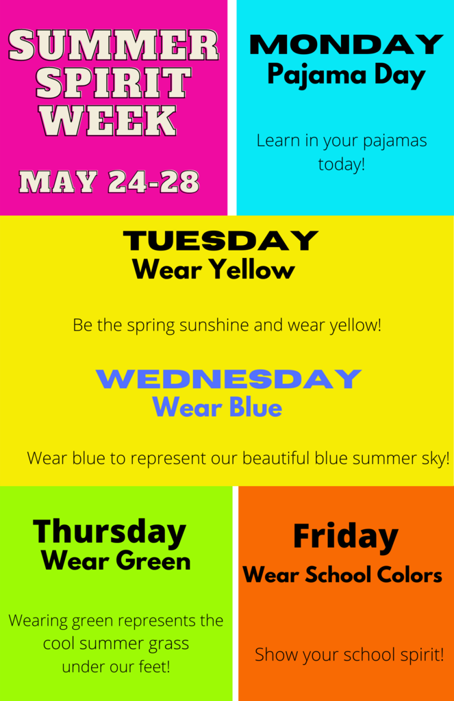 Spirit Week graphic