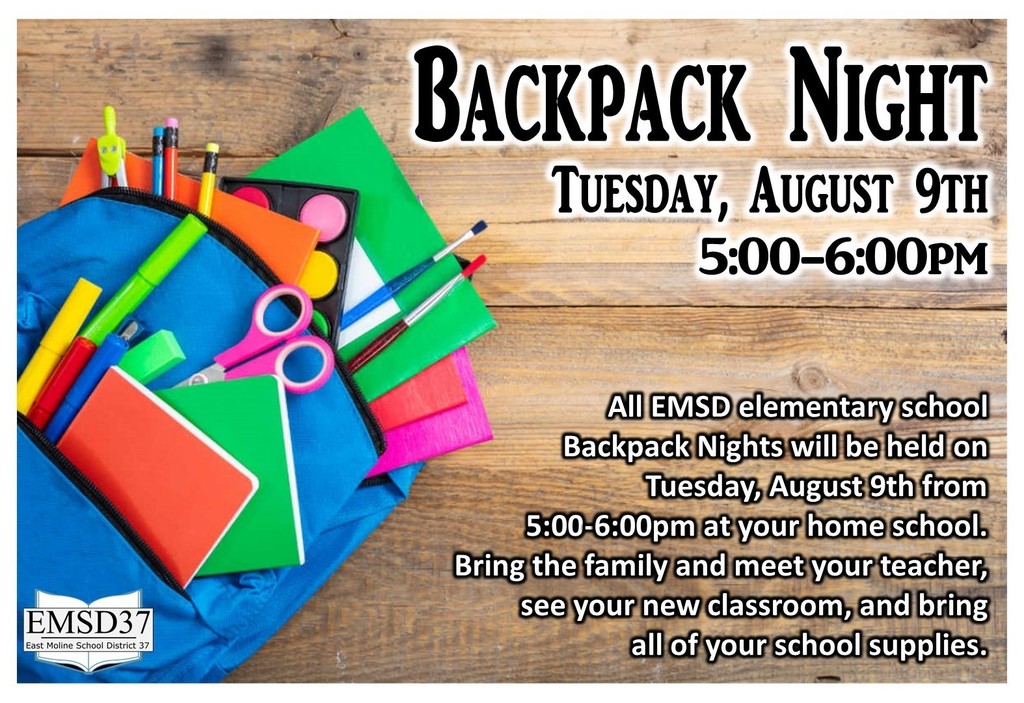 Backpack Night graphic