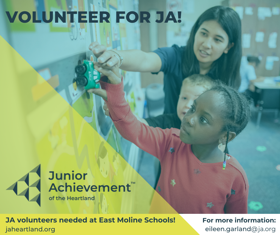 JA Volunteer graphic