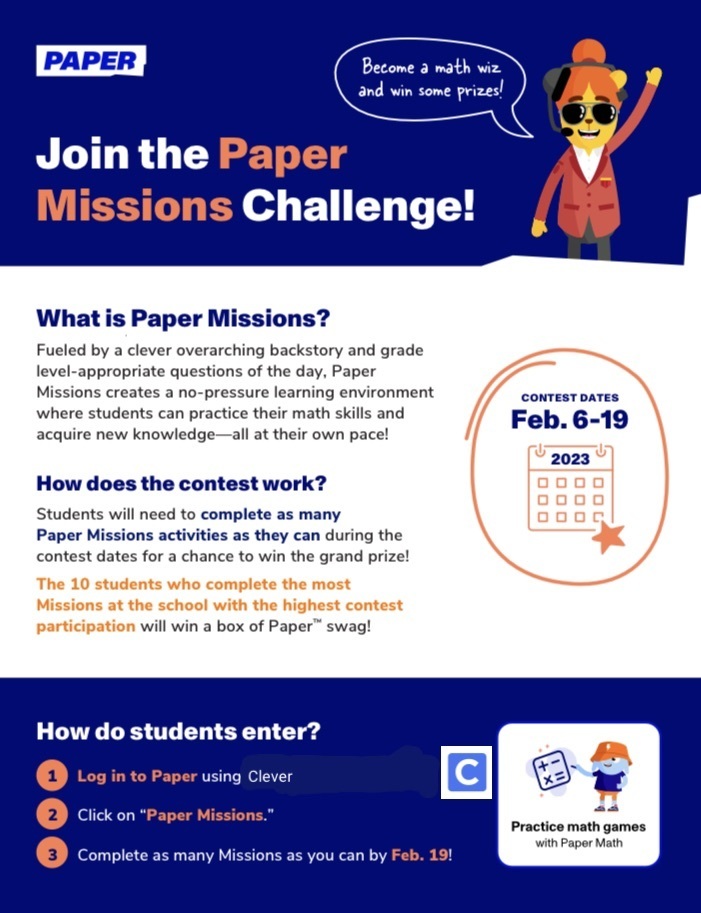 challenge flyer