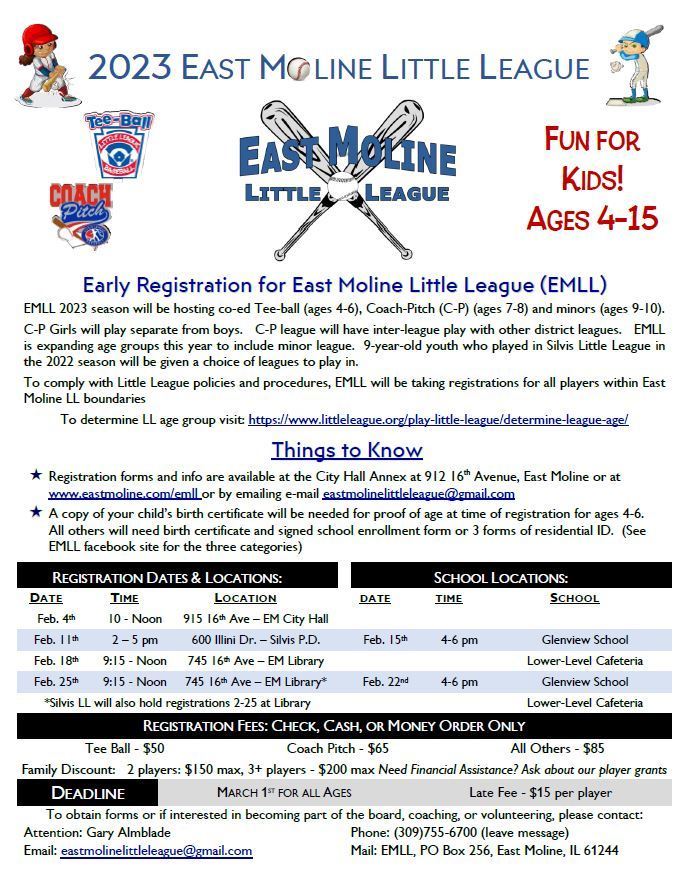 little league flyer