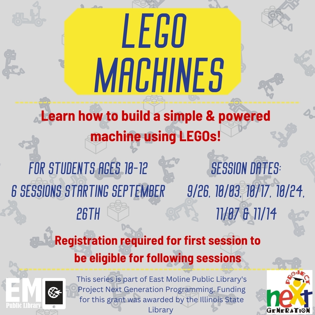 EM Library event graphic